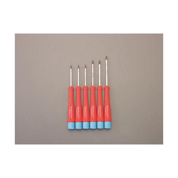 【個人宅配送不可】直送 代引不可 エスコ EA552AP 6本組 TORX ドライバー 精密用【キャンセル不可】 6,525円