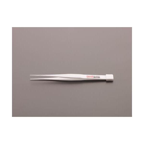 【個人宅配送不可】直送 代引不可 エスコ EA595VC-2  125mm セラミックピンセット 先鋭 EA595VC2【キャンセル不可】