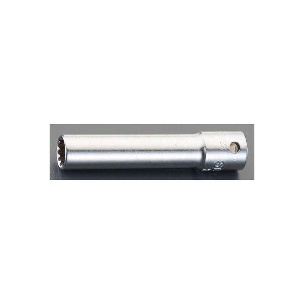 【個人宅配送不可】直送 代引不可 エスコ EA617XJ-13  1／4”DRx5／16” ディープスプラインソケット EA617XJ13【キャンセル不可】