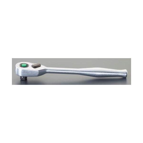 【人間宅送りとどける不可】直送 代引不可 エスコ EA617YR-12  3／8”DR／193粍 ラチェットハンドル EA617YR12【取り止める不可】