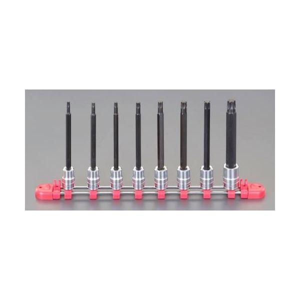 【個人宅配送不可】直送 代引不可 エスコ EA618PS-300  3／8”DR／T20−T55 ロングトルクスビットソケット EA618PS300【キャンセル不可】