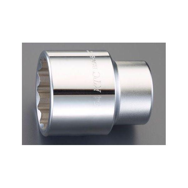 【個人宅配送不可】直送 代引不可 エスコ EA618SL-55  1”DRx 55mm ソケット EA618SL55【キャンセル不可】