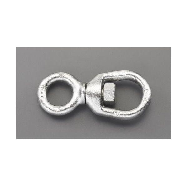 【個人宅配送不可】直送 代引不可 エスコ EA638FH-36  15．9x44．5x38．1mm スイベル ステンレス製 EA638FH36【キャンセル不可】