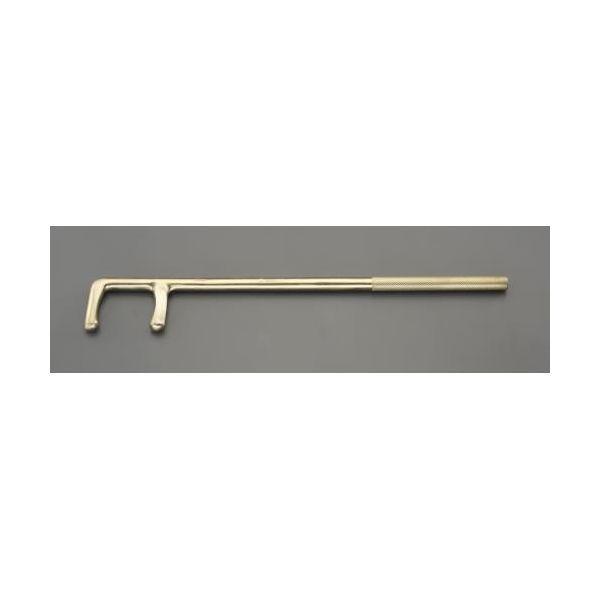 【個人宅配送不可】直送 代引不可 エスコ EA643CA-45  350mm バルブホイールフック ノンスパーキング EA643CA45【キャンセル不可】