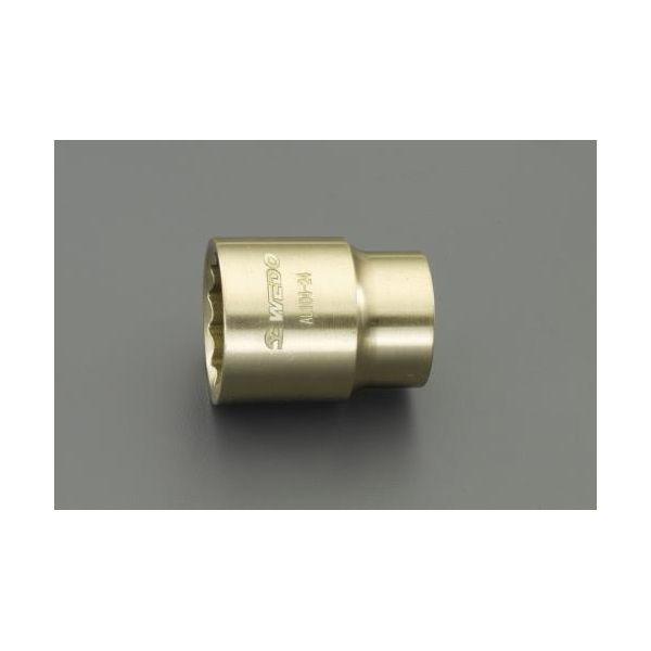 【個人宅配送不可】直送 代引不可 エスコ EA643FC-27  1／2”DRx27mm ソケット ノンスパーキング EA643FC27【キャンセル不可】