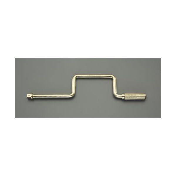 【個人宅配送不可】直送 代引不可 エスコ EA643FH-34  1／2”DRx390mm スピーダーハンドル EA643FH34【キャンセル不可】