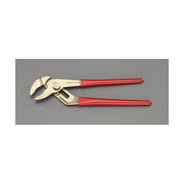 【個人宅配送不可】直送 代引不可 エスコ EA643GF-4  55mm／350mm ウォーターポンププライヤー ノンスパーキング EA643GF4【キャンセル不可】