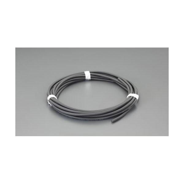 【個人宅配送不可】直送 代引不可 エスコ EA940AG-518  5．5 mm2x10m／2芯 ビニールキャブタイヤケーブル EA940AG518【キャンセル不可】