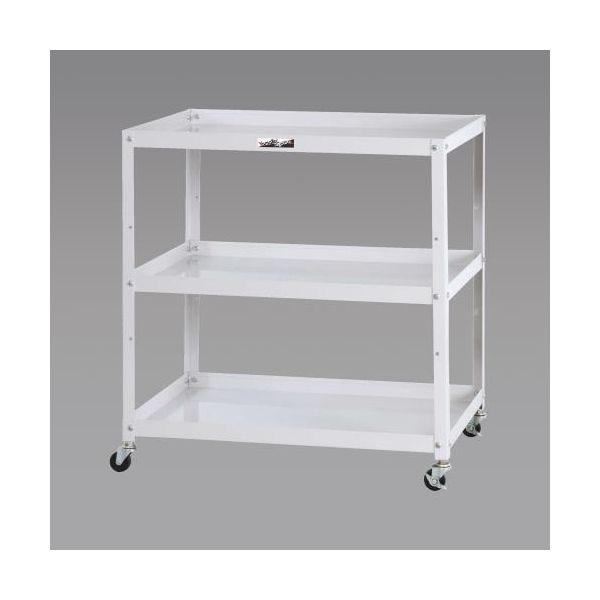 【個人宅配送不可】直送 代引不可 エスコ EA956KA-12  750x500x810mm／3段 ツールワゴン EA956KA12【キャンセル不可】