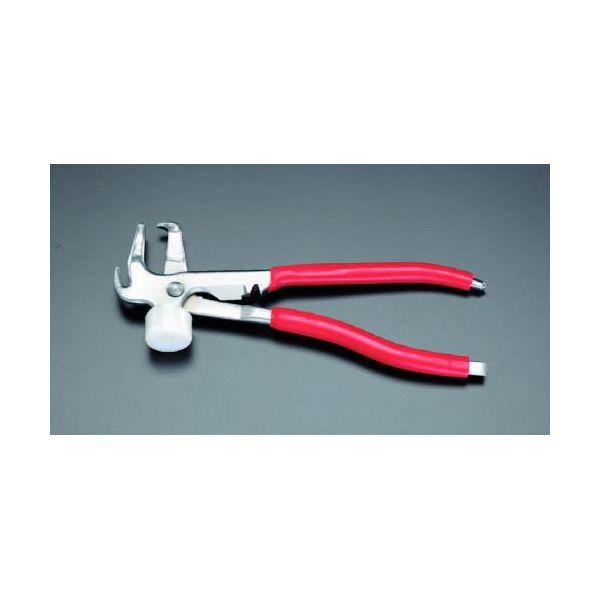 エスコ EA519EJ-2 ソフトヘッド ホイールウエイトプライヤー EA519EJ2【キャンセル不可】