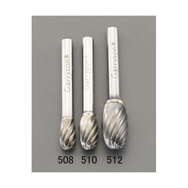 エスコ EA819JG-512 快削 12x22mm／6mm軸 超硬カッター ステンレス用 EA819JG512【キャンセル不可】