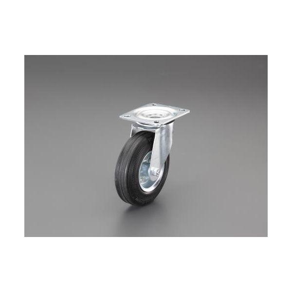 エスコ EA986H-14 150mm キャスター 自在金具付 EA986H14【キャンセル不可】
