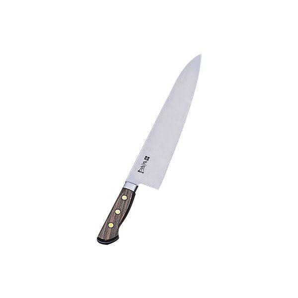 4562208174748 正本総本店 正本 ツバ付最高級炭素鋼 牛刀30cm