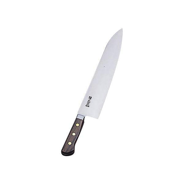 4562208174755 正本総本店 正本 ツバ付最高級炭素鋼 牛刀33cm