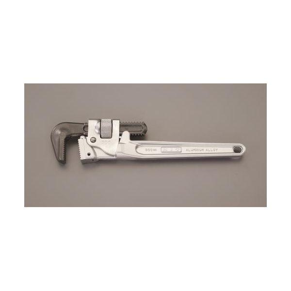 エスコ EA546BE-250A 43mm／250mm パイプレンチ アルミ合金 EA546BE250A【キャンセル不可】