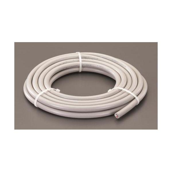 エスコ EA940AG-668 1．25mm2x20m／4芯 ビニールキャブタイヤケーブル EA940AG668【キャンセル不可】