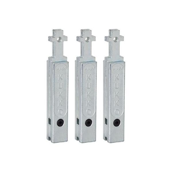 クッコ KUKKO 1-V-100-S 30−1・30−10用延長アーム100MM 3本組 1V100S