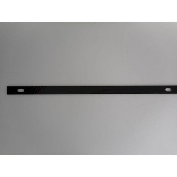 【個数：1個】信栄物産 KS5-30 直送 代引不可 ターミナルラバー カーストッパー D型ゴム 中空タイプ 50×50 L＝3000 黒 当て板付 かまぼこ型 KS530