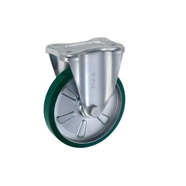 岐阜産研工業 ウカイ SUIK-250 Kタイプ キャスター サイズ250mm 鋼板製ウレタンゴム SUIK250