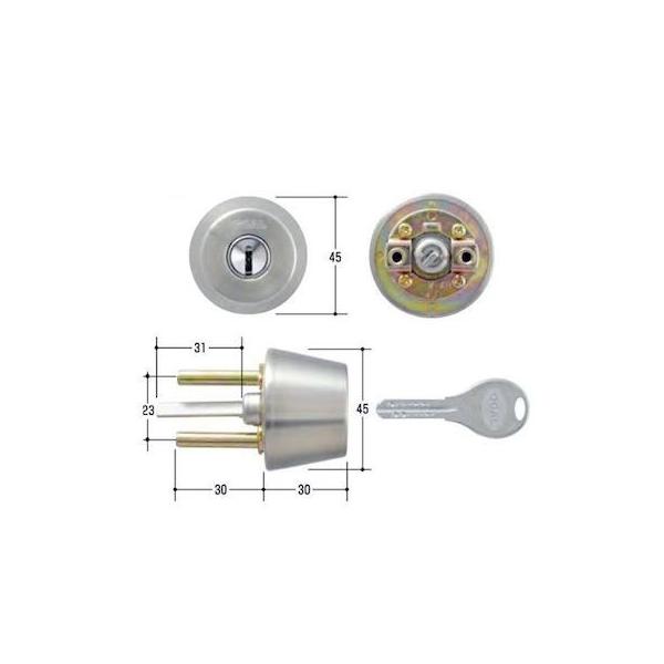 GOAL ゴール V-AD 5 扉厚30-43MM 取替用シリンダー VAD5扉厚3043MM