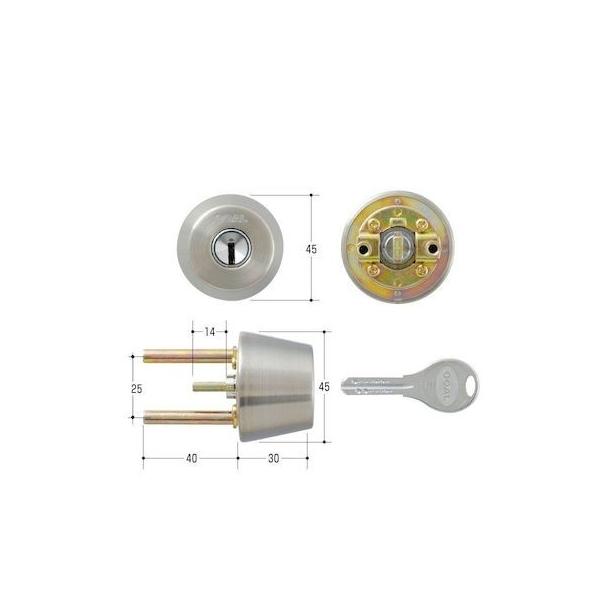 GOAL ゴール V-TX 40-37 11 扉厚40-43MM 取替用シリンダー VTX403711扉厚4043MM