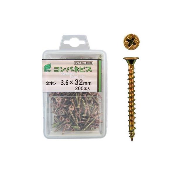 ウイング 4938780094833 9483 コンパネビス・フレキ無 プラケース入 3．6×25mm 220入