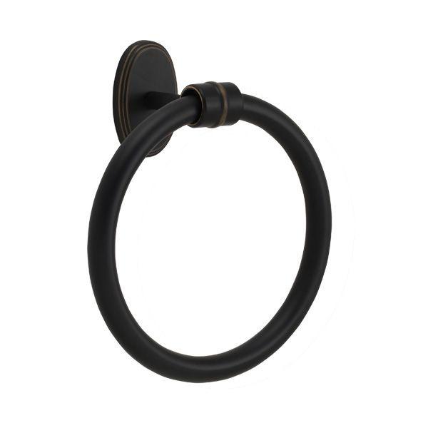 ゴーリキアイランド 640419 真鍮製タオルリング Plateシリーズ Shortタイプ 黒色 真鍮 タオル掛け タオルハンガーの通販は 6,336円