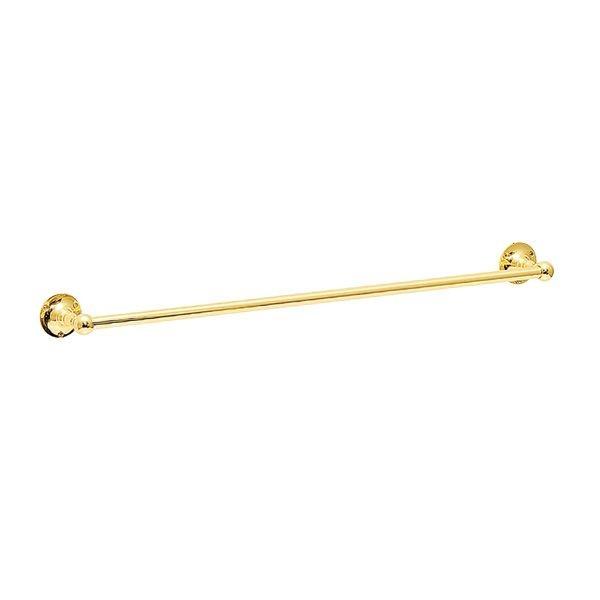 ゴーリキアイランド 640813 真鍮製タオルバー Solid Brassシリーズ 金色 680ミリタイプ 真鍮 タオル掛け タオルハンガー