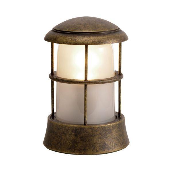 ゴーリキアイランド 750088 真鍮製マリンランプ くもりガラス＆LED