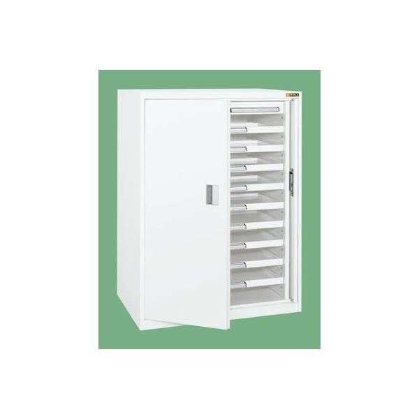 【個人宅配送不可】サカエ SAKAE K-K1051W 直送 代引不可 ミニ工具室 横ケント式 スチール扉タイプ KK1051W