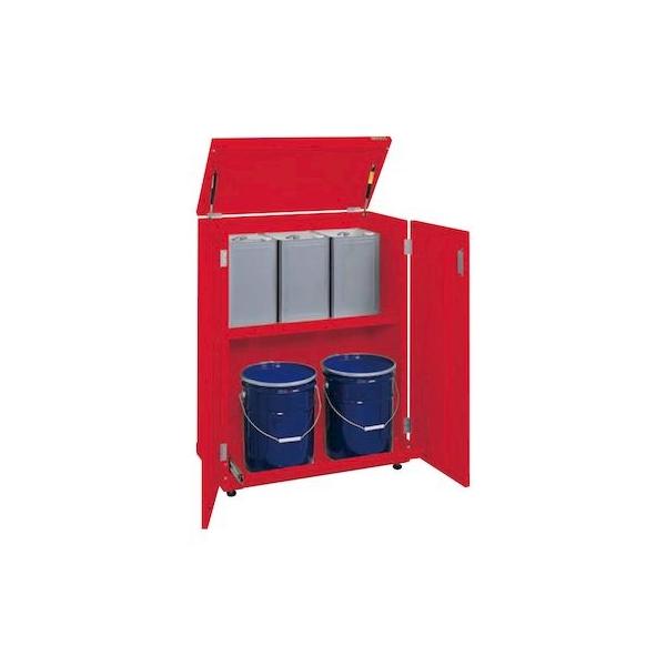 【個人宅配送不可】サカエ SAKAE KU-ITKC 直送 代引不可 一斗缶保管庫 一斗缶・ペール缶兼用タイプ・固定式 KUITKC