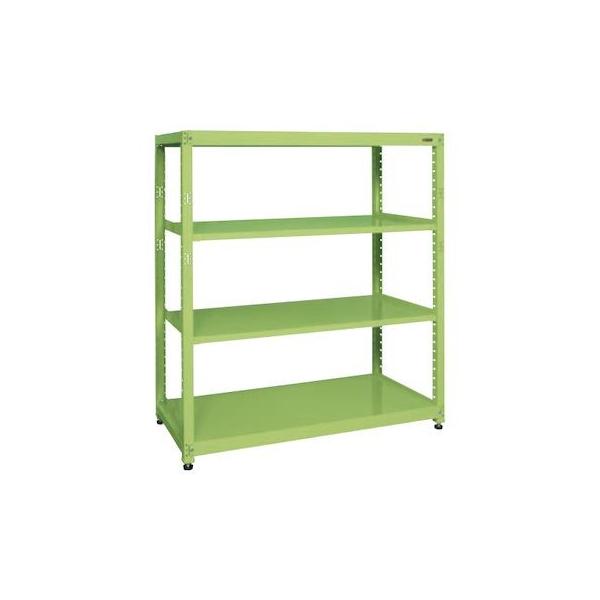 サカエ SAKAE RKラック（連結・均等耐荷重：250KG/段・4段タイプ） RKN-8454RI[313-560038] RKラック 連結・均等耐荷重：250kg⁄段・4段タイプ W1500×D600×H1800mm