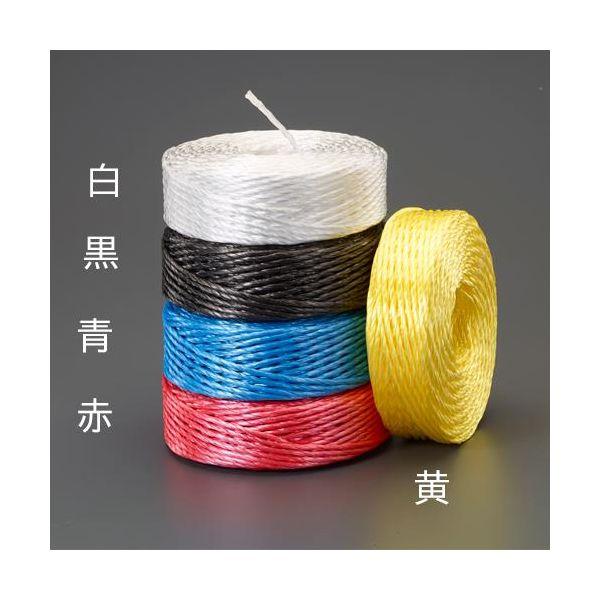 エスコ EA628PP-103 5．0mmx100m PPロープ 青／10巻 EA628PP103の通販は 5,453円