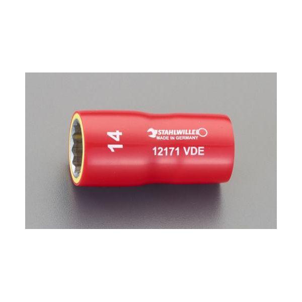 エスコ EA640RJ-8 3／8”DRx 8mm 絶縁ソケット EA640RJ8の通販は 5,076円