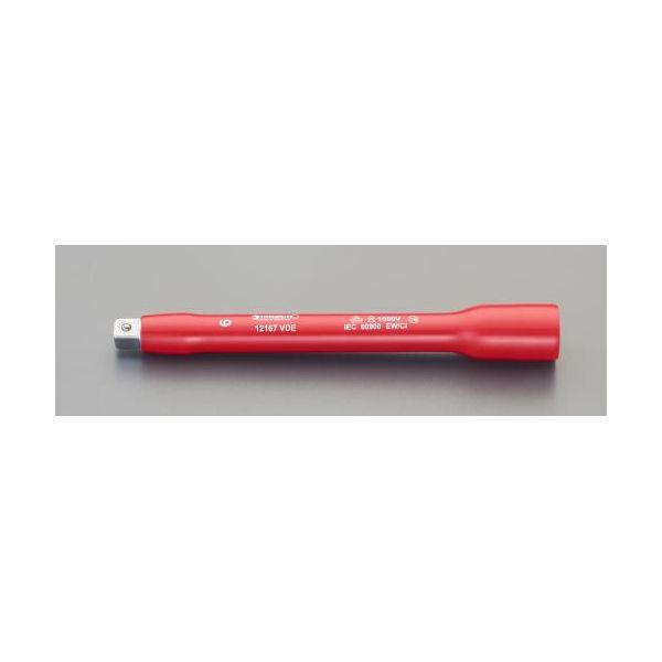 エスコ EA640RL-3 3／8”DRx 95mm 絶縁エクステンションバー EA640RL3