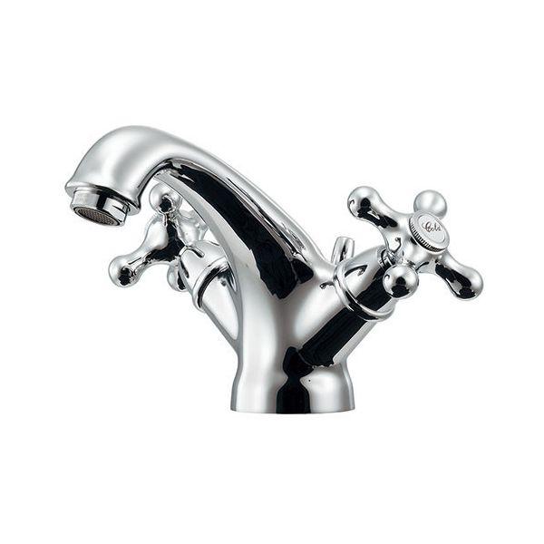 カクダイ 150-453 2ハンドル混合栓 150453 ANTIRA KAKUDAI 水栓金具 洗面用 引棒付の通販は