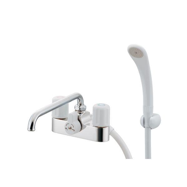 サーモシャワー混合栓 ホース1.6Ⅿ 節水シャワー 安心の断熱ボディ