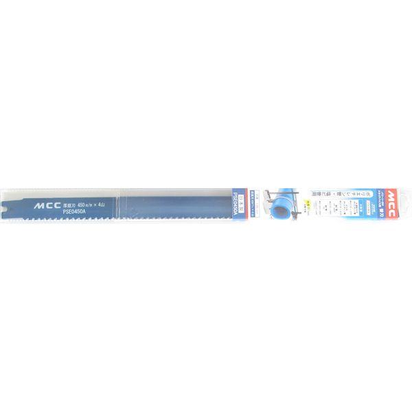 【個数：1個】松阪鉄工所 MCC PSE0480A 直送 代引不可 PS用厚鋸刃 480MM×4山 樹脂管