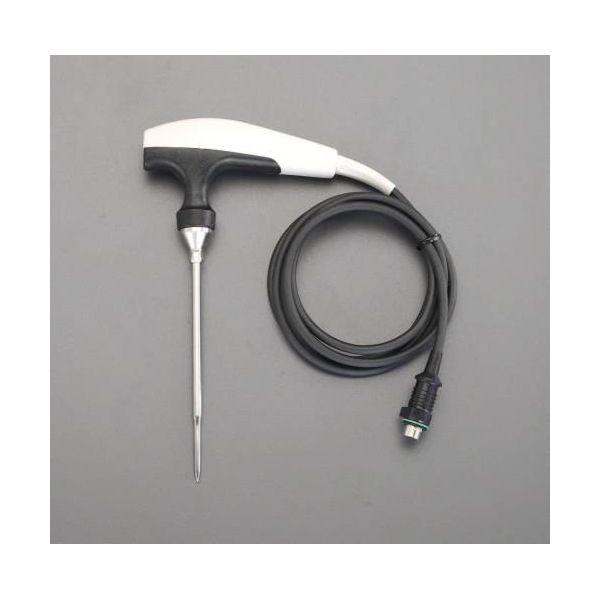 【個人宅配送不可】直送 代引不可 エスコ EA701AM-4  -25/+120゜C食品用芯温センサー EA701AM4【キャンセル不可】