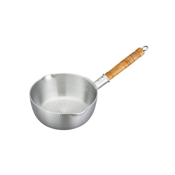 【1個入】4571335098599 中尾アルミ製作所 キング ヤットコ雪平鍋19．5cm目盛付 2．0L アルミ打出 ナカオ