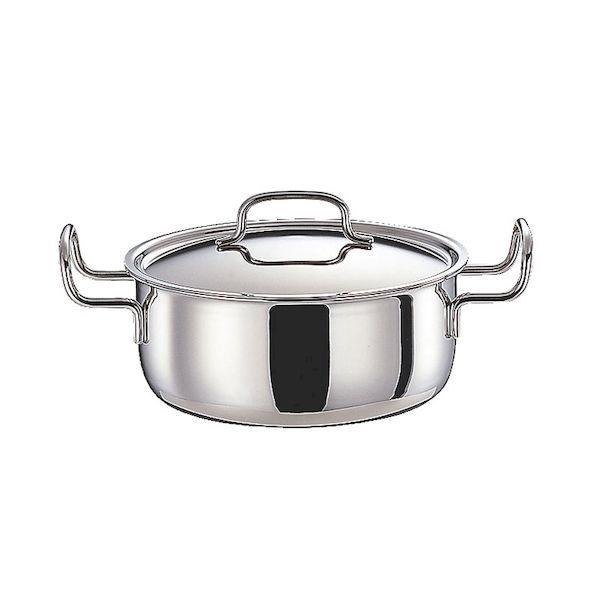 4953794016053 宮崎製作所 ジオ GEO−22T 両手鍋 22cm 3．5L IH対応 ジオプロダクト 両手鍋22cm 7,598円