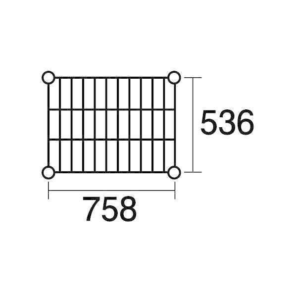 137771 エレクター ステンレスエレクターSBS1820：PS2200：6段