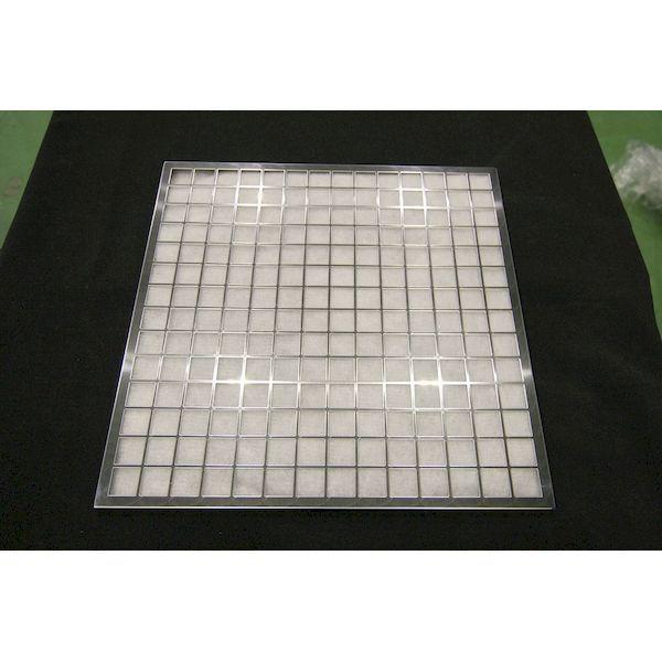 【個人宅配送不可】【個数：1個】SHUMAN シューマン PF500S 直送 代引不可 脱臭機フィルター プレフィルター 500×500 SUSケース