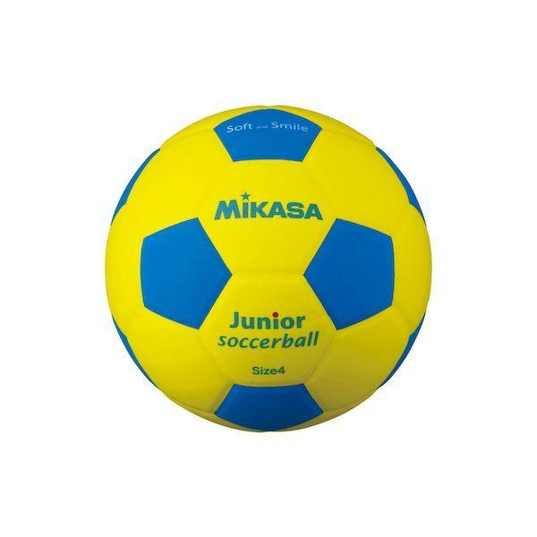 ミカサ MIKASA 4907225009442 SF4J−YBL スマイルサッカー4号 EVA 約