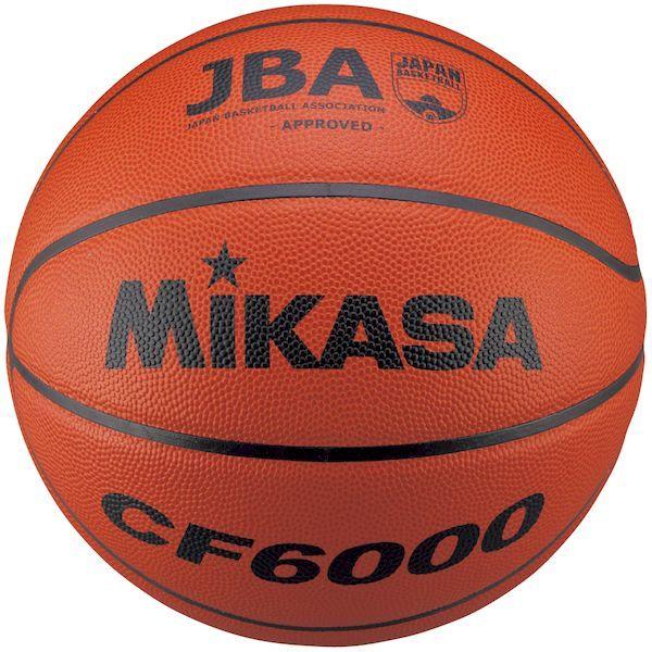 ミカサ MIKASA 4907225040469 CF6000 バスケット6号 試合球 天然皮革 茶