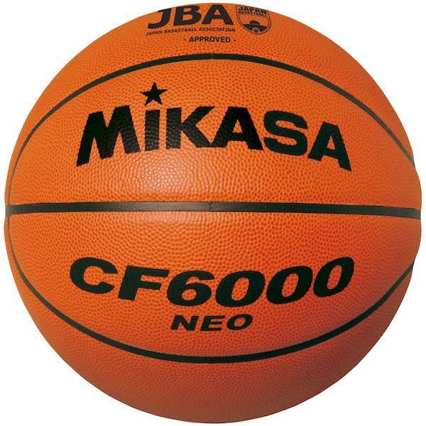 ミカサ MIKASA 4907225040599 CF6000−NEO バスケット6号 検定付練習球 天然皮革 茶