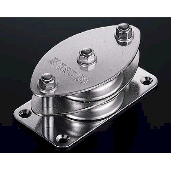 アイオウル K50-12 固定ブロック ヨコ型2車50mm 使用軸受ステンレス含油メタル K5012