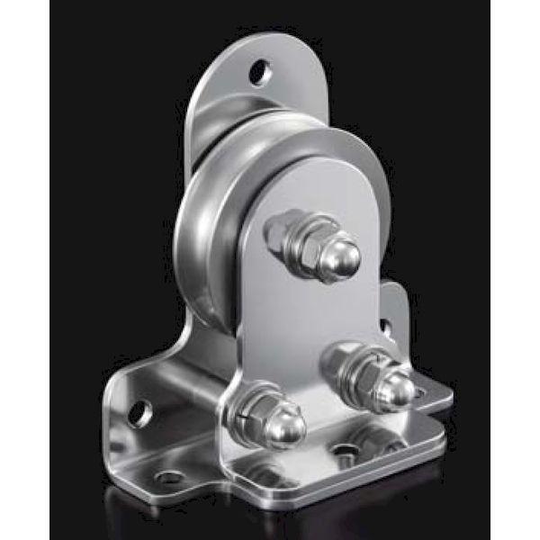 アイオウル KK60-9B 固定ブロックタテ、ヨコ型兼用タイプ1車60mm 使用軸受ベアリング SS＃608ZZ KK609B