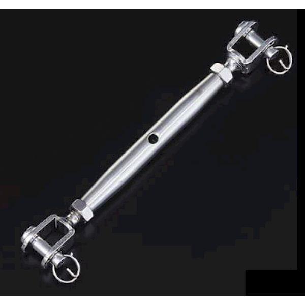 ふじわら アイオウル PTB-12J-316 パイプターンバックル ジョウ ステンレス製 ネジ径M12 PTB12J316