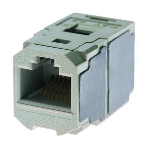 パンドウイット CC6X88IG 【10個入】カテゴリ６Ａ　ＪＪアダプタ ＲＪ４５中継用ジャック ライトグレー